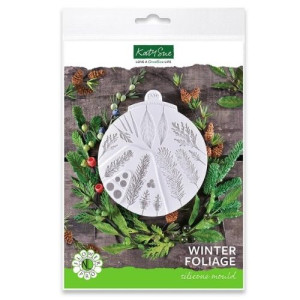 Flower Pro Winter Foliage Silicone Mould 