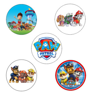 PAW Patrol Cupcake Toppers - 15 x 2"