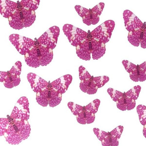 Crystal Candy Wafer Butterflies - Sundara Pk/22