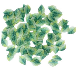 Crystal Candy Wafer Paper Mini Leaves