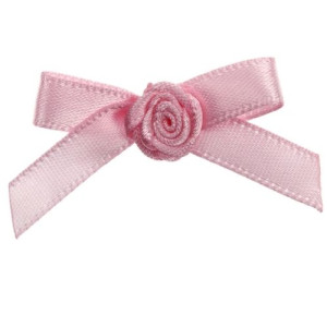 7mm Pale Pink Rose Bow
