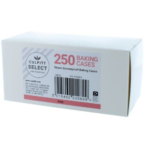 Box/250 Culpitt Select Baking Cases - Pink
