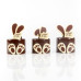 Belgian Chocolate Bunny Ears & Feet BOX/36 Sets