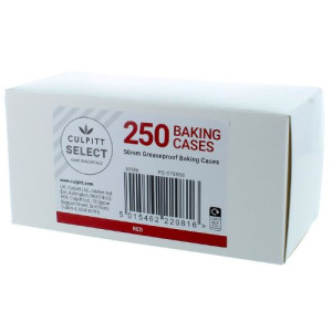 Box/250 Culpitt Select Baking Cases - Red