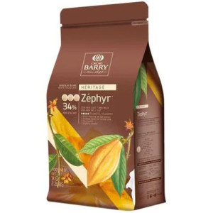 5KG Cacoa Barry Belgian White Chocolate Zéphyr™ 34%