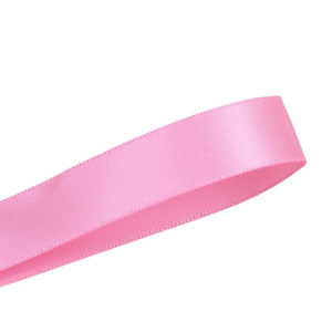 15mm Geranium Pink Ribbon