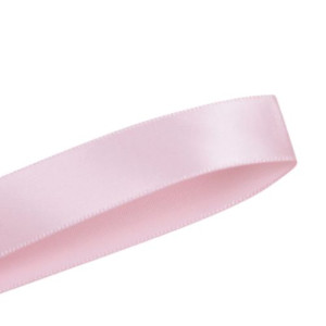 15mm Pearl Pink Double Faced Satin Ribbon 100 yards