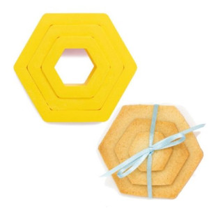 Decora Hexagon Cutters Set/3
