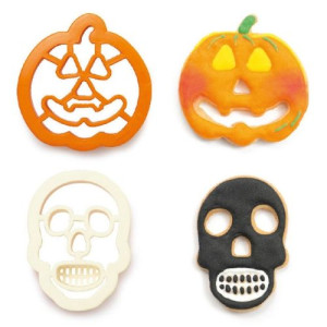 Decora Skull & Pumpkin Cookie Cutters 