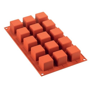 SilikoMart Cube Mould - 15 Cavity