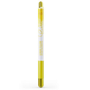 Fractal Calligra Food Brush Pen - Lemon Yellow