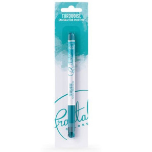 Fractal Calligra Food Brush Pen - Turquoise