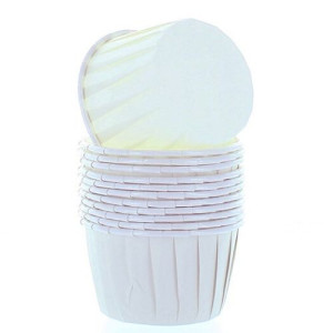 Ivory Baking Cups Pk/12