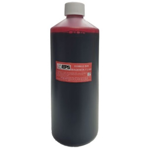 1 Litre Edible Ink Refill - Large Magenta Red