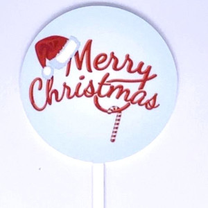 Baby Paddle - Merry Christmas with Santa Hat
