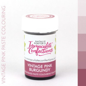 Immaculate Confections - Vintage Pink Burgundy Gel