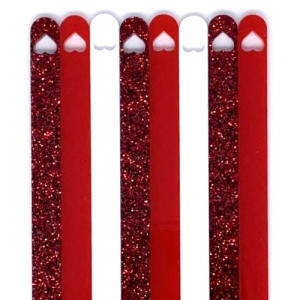 Popsicle Sticks Pk/8 - Red Valentine's
