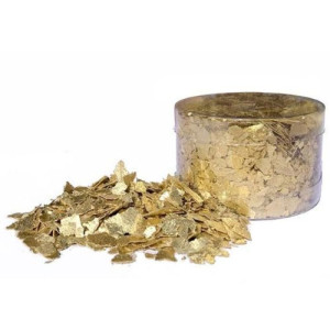 Crystal Candy Edible Flakes - Inca Gold