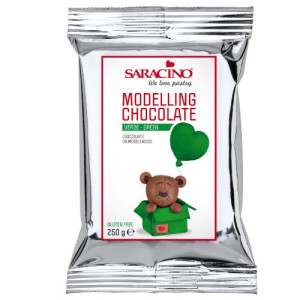 Saracino Modelling Chocolate - GREEN 250g