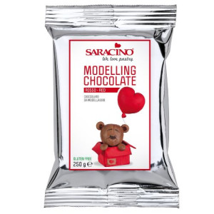 Saracino Modelling Chocolate - RED 250g