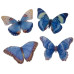 Crystal Candy Wafer Butterflies - Aqua Haze Pk/19