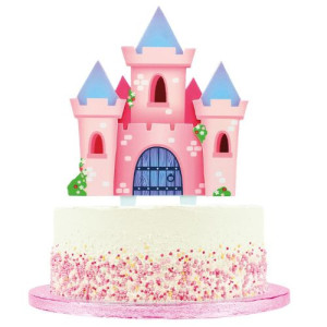 Princess Castle Gumpaste Cake Topper 