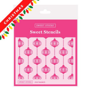 Sweet Stencils - Jolly Baubles