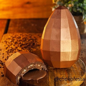 Porto Formas 3D Faceted Egg Mould 350g