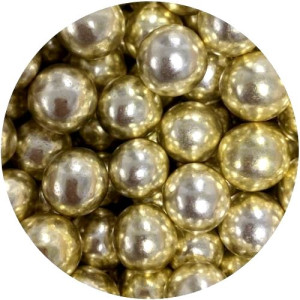 20mm High Shine Gold Choco Balls 65g 