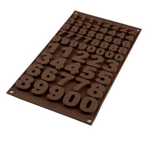 SilikoMart Choco Numbers Mould