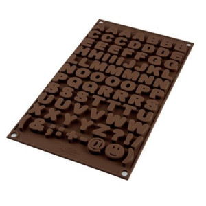 SilikoMart Choco Alphabet Mould