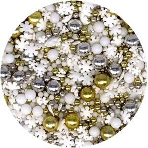 Snowy Bauble Sprinkle Mix 100g 