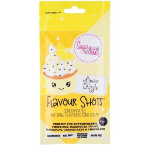 Flavour Shots! Concentrated Flavoured Icing Sugar - Lemon Drizzle