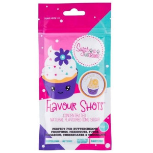 Flavour Shots! Concentrated Flavoured Icing Sugar - Orange Zest 