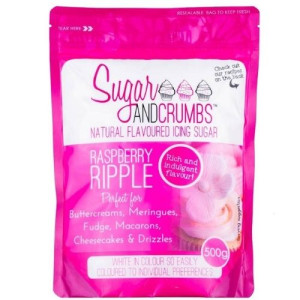 Sugar & Crumbs Raspberry Ripple Icing Sugar 500g