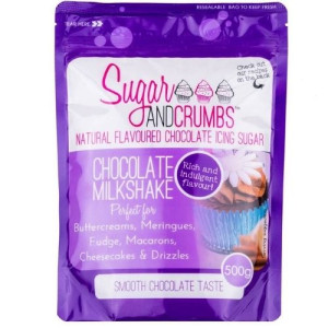Sugar & Crumbs Chocolate Milkshake Icing Sugar 500g
