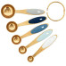 Wilton Gold Metal Measuring Spoons - Set/5