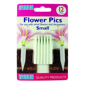 PME Small Flower Pics Pk/12