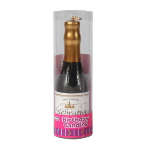 Champagne Bottle Candle