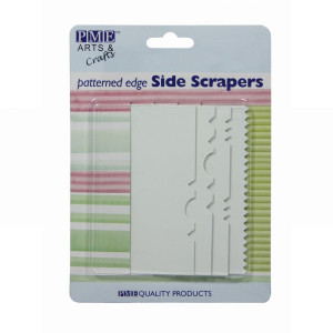 PME Pattern Edge Side Scrapers Set/4
