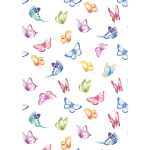 Watercolour Butterflies Wafer Paper Sheets Pk/2
