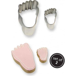 PME Foot Cookie Cutters Set/2