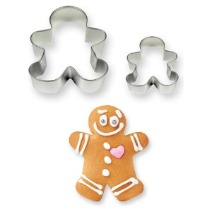 PME Gingerbread Man Cookie Cutters Set/2