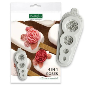 Katy Sue Roses 4 in 1 Mould 