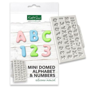 Katy Sue Mini Domed Alphabet & Numbers
