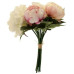 Cream Pink Peony Bouquet