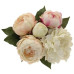 Cream Pink Peony Bouquet