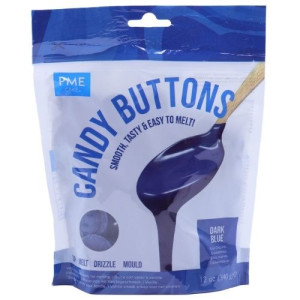 PME Dark Blue Candy Buttons 12oz 