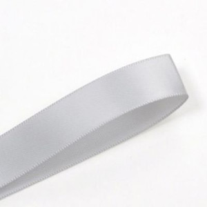 15mm Shell Grey Ribbon